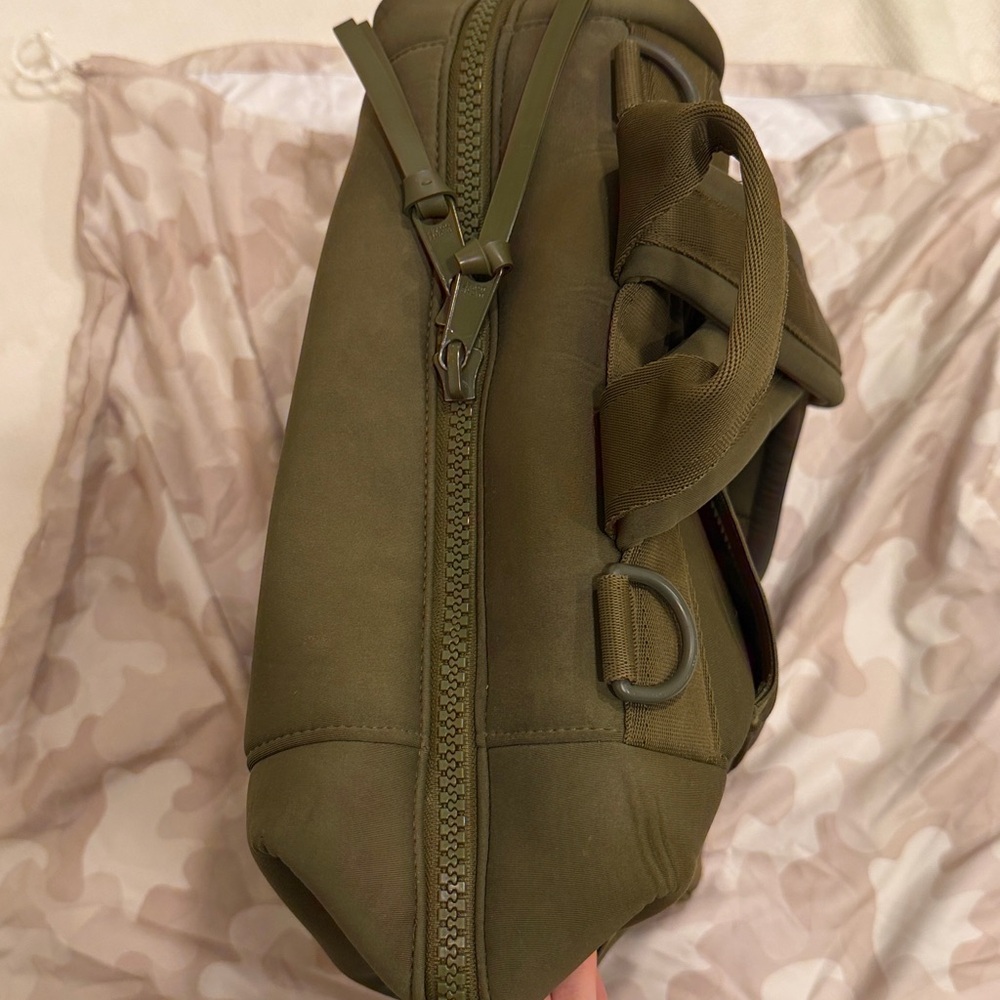 Dagne Dover Moss Green Diaper Backpack, size large - Picture 7 of 12